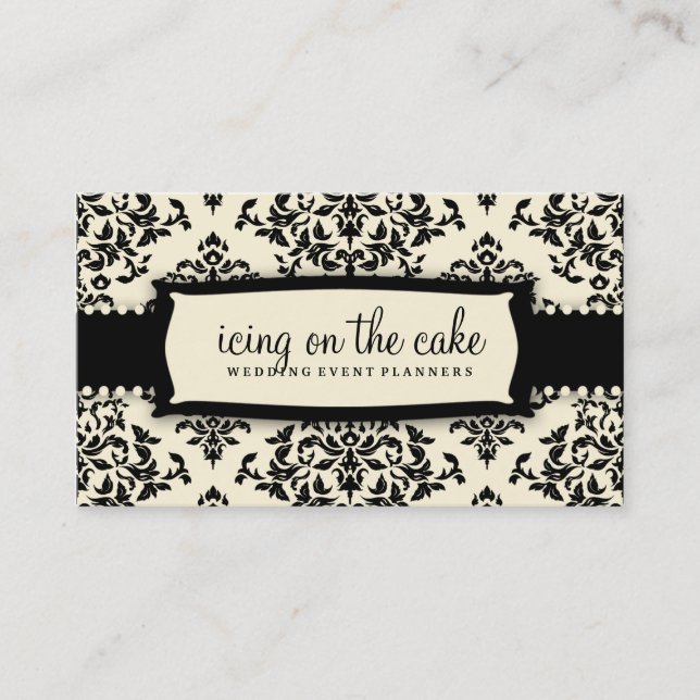 311 Icing on the Cake Liquorice Cream Business Card (Front)