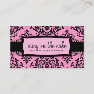 311 Icing on the Cake Pink Liquorice Customizabl Business Card