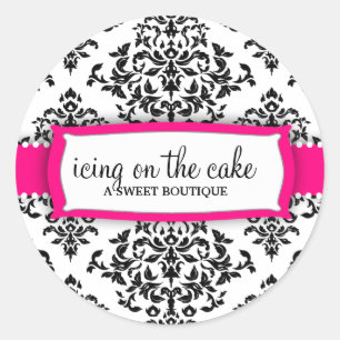 311 Icing on the Cake Strawberry Classic Round Sticker