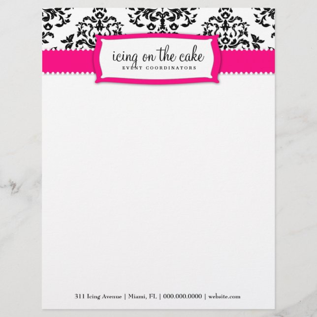 311 Icing on the Cake Strawberry Letterhead (Front)