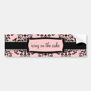 311 Icing on the Cake Sweet Pink Bumper Sticker