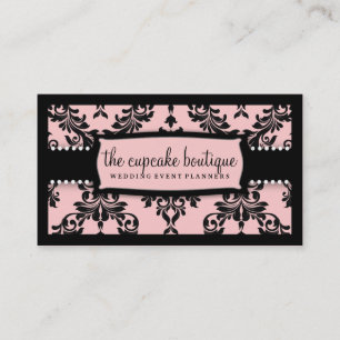 311 Icing on the Cake Too - Sweet Icing Pink Business Card