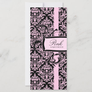 311 Julianna Pink Liquorice Damask