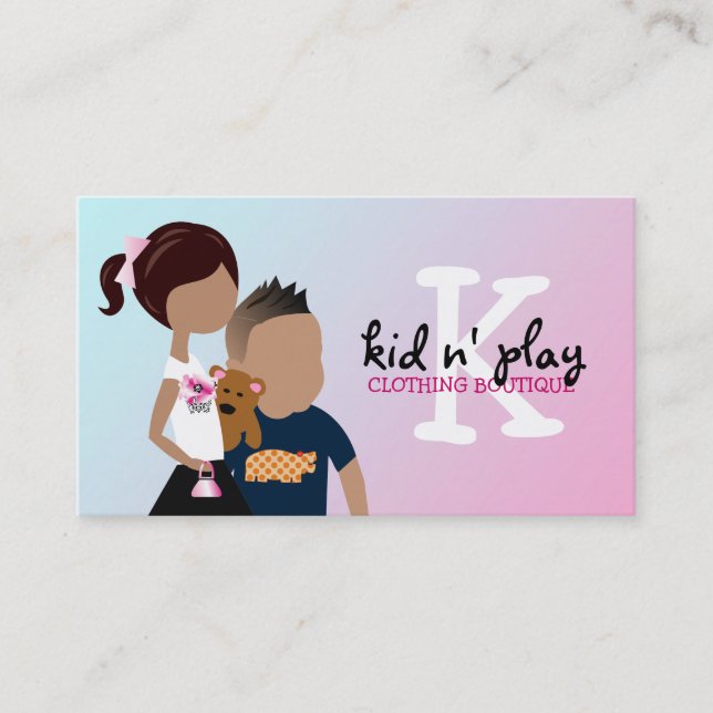 311-Kid's Boutique Business Card (Front)