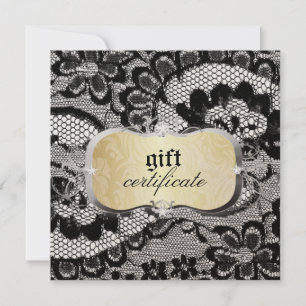 311 Lace De Luxe Gold Gift Certificate