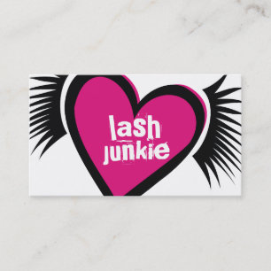 311-Lash Junkie Appointment Card