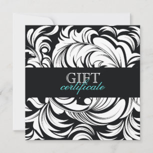311-LavishTopaz Plate Gift Certificate Black