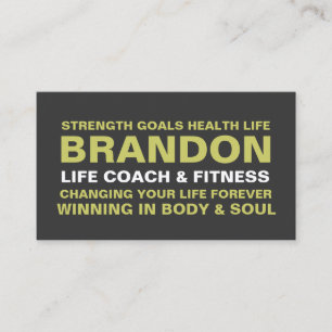 311 Life Coach Trainer Etc Business Card