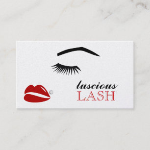 311 Luscious Lash Lip Bling Appointment Card