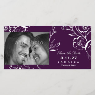311-Lush Eggplant Purple Save the Date