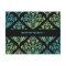311-Luxuriously Turquoise Lime Damask RSVP