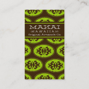 311 MAKAI BUSINESS CARD PALM TREE