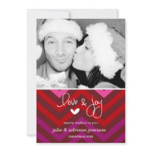 311 Merry Chevron Holiday Photo Card