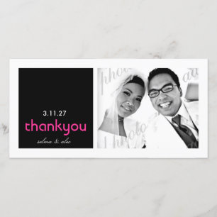 311-Mod Thank You Photo Card