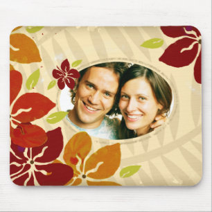 311-MULTI- VINTAGE HAWAIIAN ADD PHOTO MOUSE MAT
