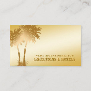 311-Paradise Found Golden Palms Info Card