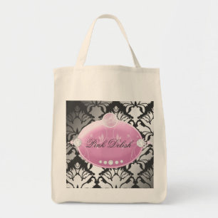 311 Pink Delish Charcoal Tote Bag