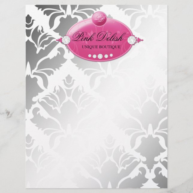 311 Pink Delish Deep Pink Letterhead (Front)