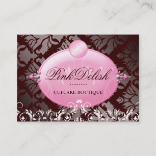 311 Pink Delish Version 2 Chocolate 3.5 x 2.5 Business Card