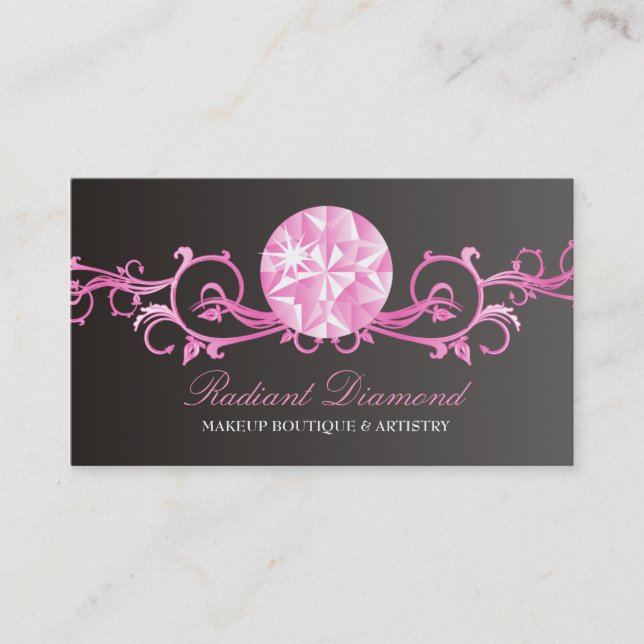 311-Pink Diamond Radiance Business Card (Front)