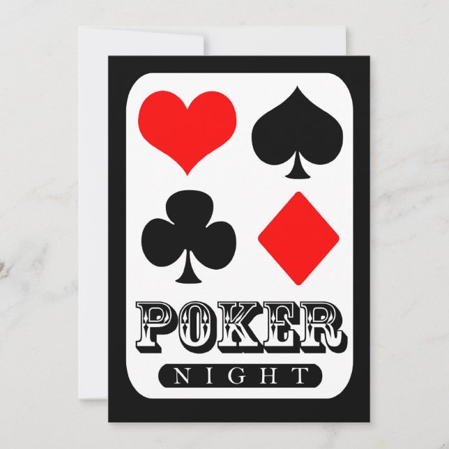 311 Poker Night Invitation (Front)