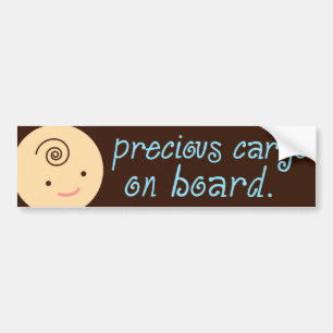 311-PRECIOUS CARGO - BOY BLUE BUMPER STICKER