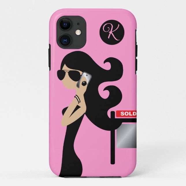 311 Real Estate Fashionista Brunette Aviators Case-Mate iPhone Case (Back)