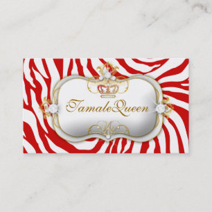 311 Red Hott Queen Business Card
