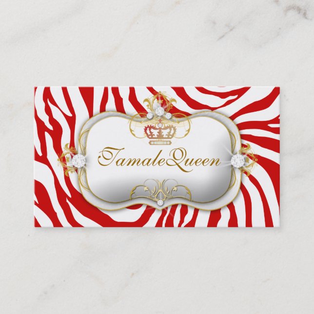 311 Red Hott Queen Business Card (Front)