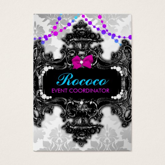 311 Rococo Wonderland Colourful Business Card