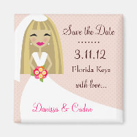 311-SAVE THE DATE BLONDE BRIDE