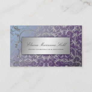 311 Silver Divine Hydrangea Business Card