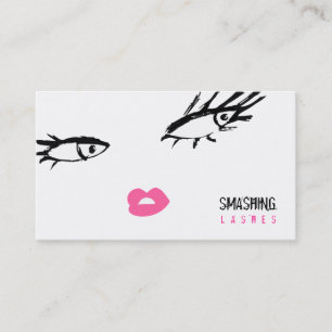 311 Smashing Lashes Business Card