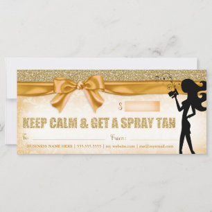 311 Spray Tan Fashionista Gift Certificate