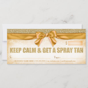 311 Spray Tan Gift Certificate