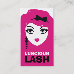 311 Star Face Deux Pink Business Card