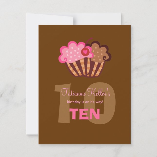 311-Sweet Cakes Invitation (Front)