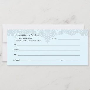 311 Sweetique Blue Stripes Gift Certificate