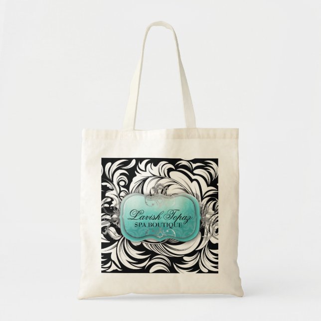311-The Lavish Topaz Tote Bag (Front)
