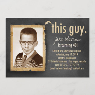 311 This Guy Men's Invitation Party