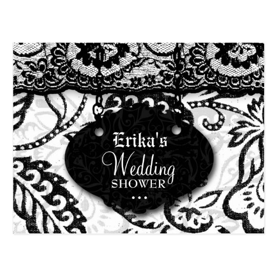 311-WEDDING SHOWER INVITATION POSTCARD