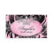 311 Zebra Business Card Jewellery Crown Pink