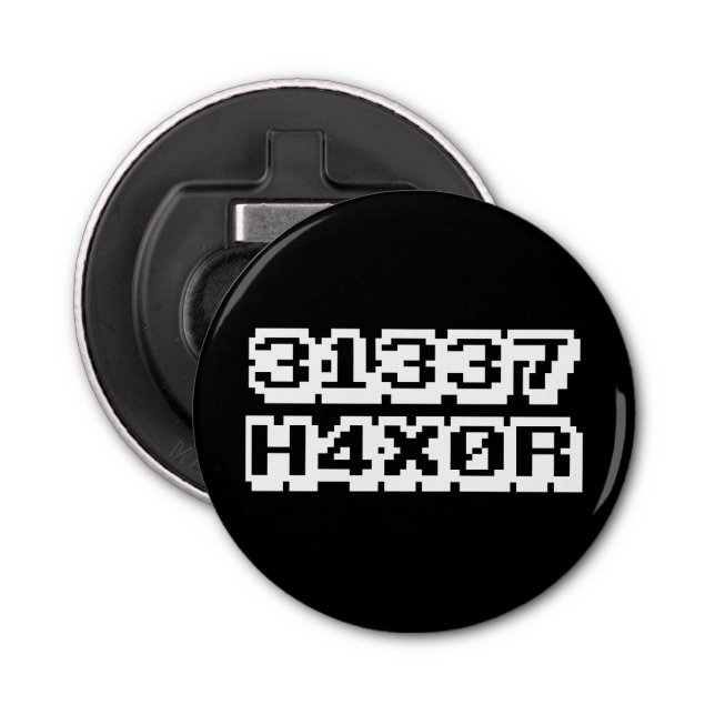 31337 H4X0R BOTTLE OPENER (Front)