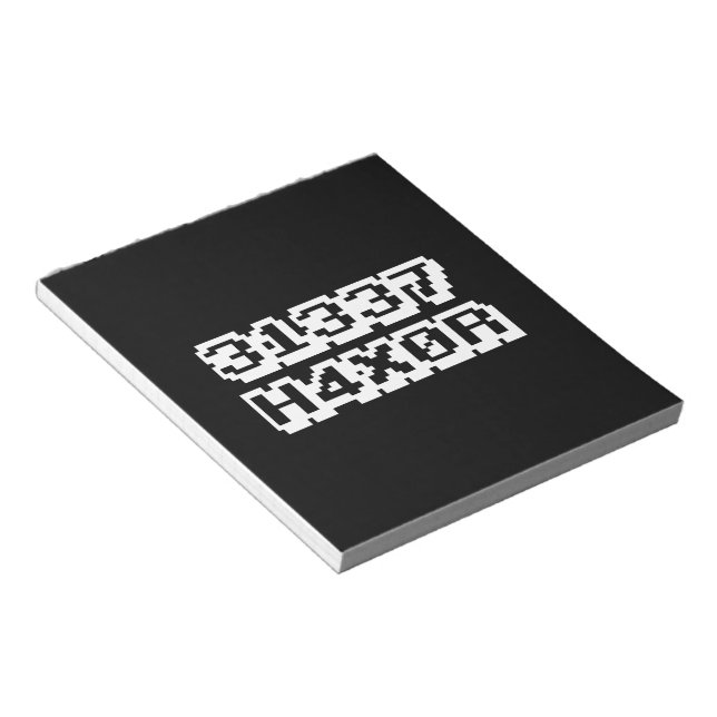 31337 H4X0R NOTEPAD (Angled)
