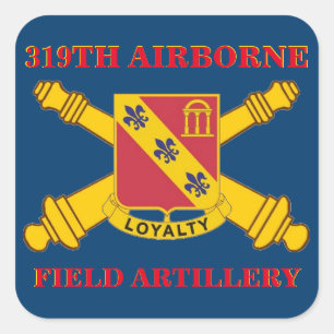 319TH FIELD ARTILLERY STICKERS