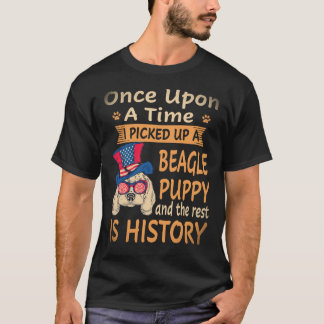 31 One Upon A Time -  Beagle Puppy Beagle T-Shirt