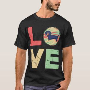 31 Retro vintage Dachshund Dog Mum Gifts Dachshund T-Shirt