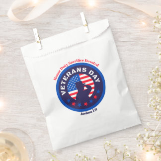 #31  Thank a Veteran &  Patriotic  Favour Bags