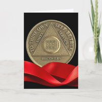31 Year Happy Anniversary AA Coin Red Ribbon