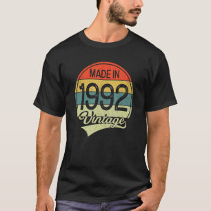 31 Years Old Vintage 1992 Made In 1992 31th Birth T-Shirt